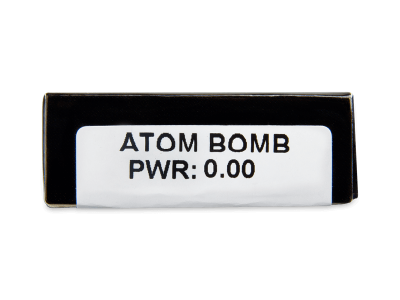 CRAZY LENS - Atom Bomb - dnevne leče brez dioptrije (2 leči) - Predogled lastnosti