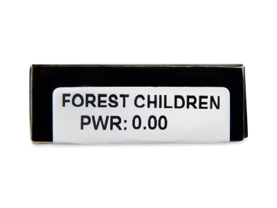 CRAZY LENS - Forest Children - dnevne leče brez dioptrije (2 leči) - Predogled lastnosti