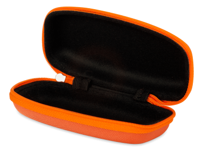 Etui za otroška očala na zadrgo (oranžen) 