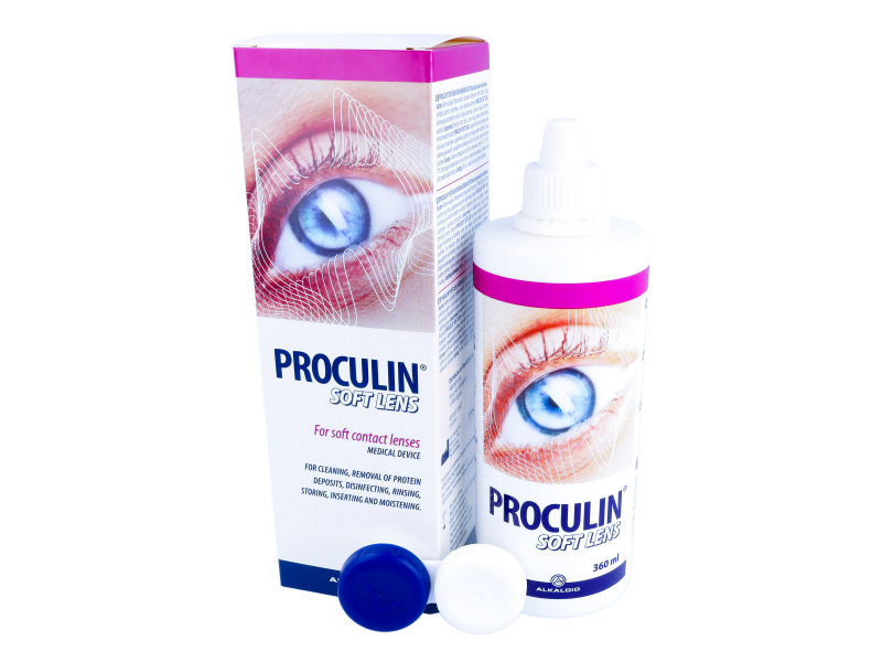 Tekočina Proculin Soft Lens 360 ml  - Tekočina za čiščenje