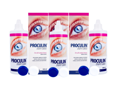 Tekočina Proculin Soft Lens 3x 360 ml 