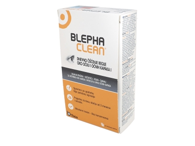 Sterilne krpice za čiščenje vek Blephaclean (20 kosov) 
