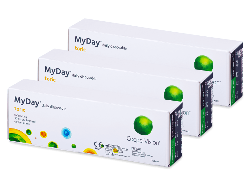 MyDay daily disposable toric (90 leč) - Torične kontaktne leče