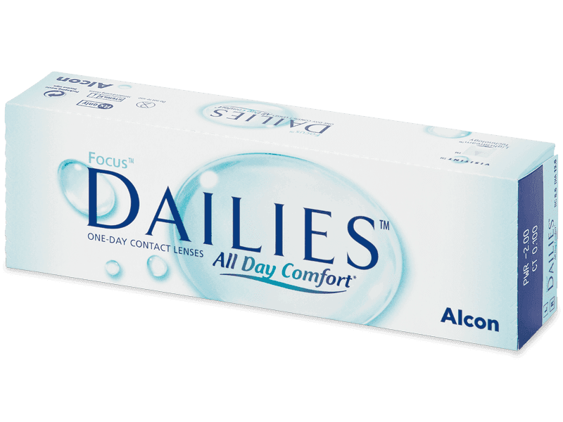 Focus Dailies All Day Comfort (30 leč) - Dnevne kontaktne leče
