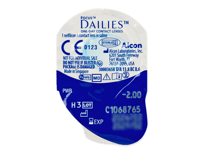 Focus Dailies All Day Comfort (90 leč) - Predogled blister embalaže