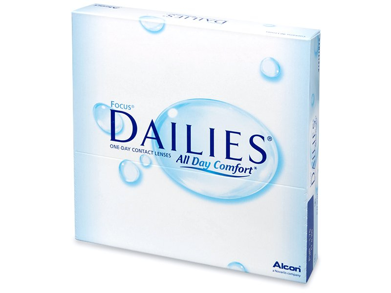 Focus Dailies All Day Comfort (90 leč) - Dnevne kontaktne leče
