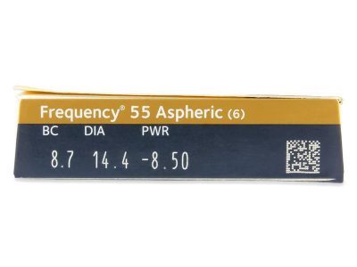 Frequency 55 Aspheric (6 leč) - Predogled lastnosti