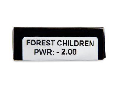 CRAZY LENS - Forest Children - dnevne leče z dioptrijo (2 leči) - Predogled lastnosti