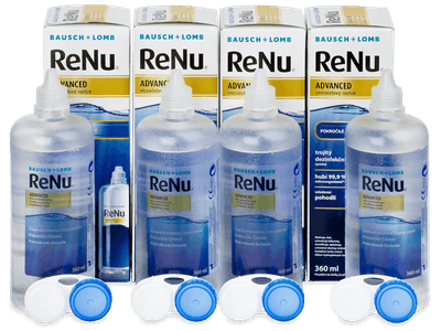 Tekočina ReNu Advanced 4x 360 ml