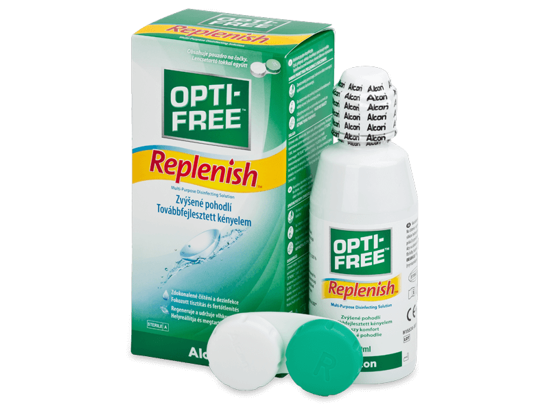 Tekočina OPTI-FREE RepleniSH 120 ml - Tekočina za čiščenje