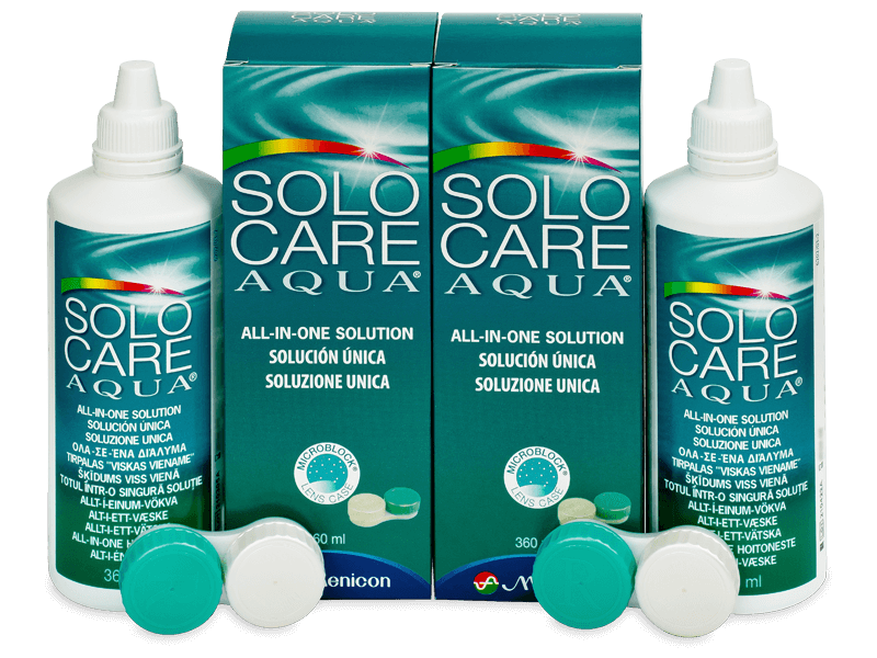 Tekočina SoloCare Aqua 2 x 360ml  - Ekonomično dvojno pakiranje tekočine