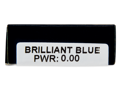 TopVue Daily Color - Brilliant Blue - dnevne leče brez dioptrije (2 leči) - Predogled lastnosti