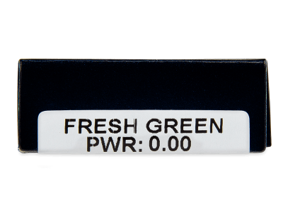 TopVue Daily Color - Fresh Green - dnevne leče brez dioptrije (2 leči) - Predogled lastnosti