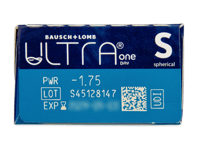Bausch + Lomb ULTRA One Day (30 leč) - Predogled lastnosti