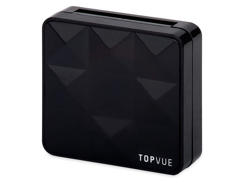 Škatlica za leče TopVue z ogledalom - piramida 