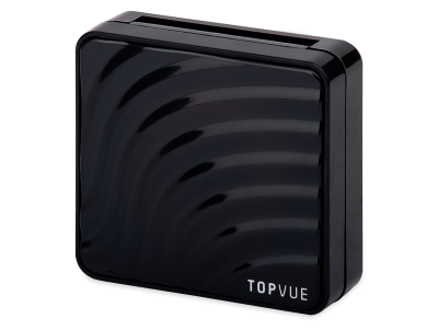 Škatlica za leče TopVue z ogledalom - valovi 