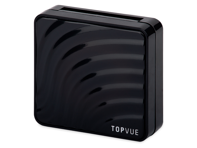 Škatlica za leče TopVue z ogledalom - valovi 