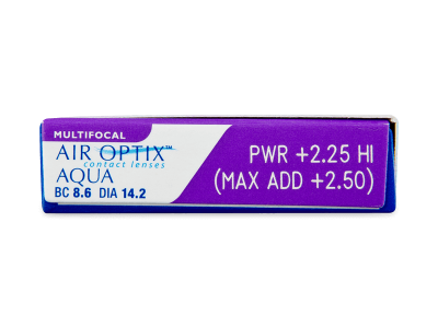 Air Optix Aqua Multifocal (3 leče) - Predogled lastnosti