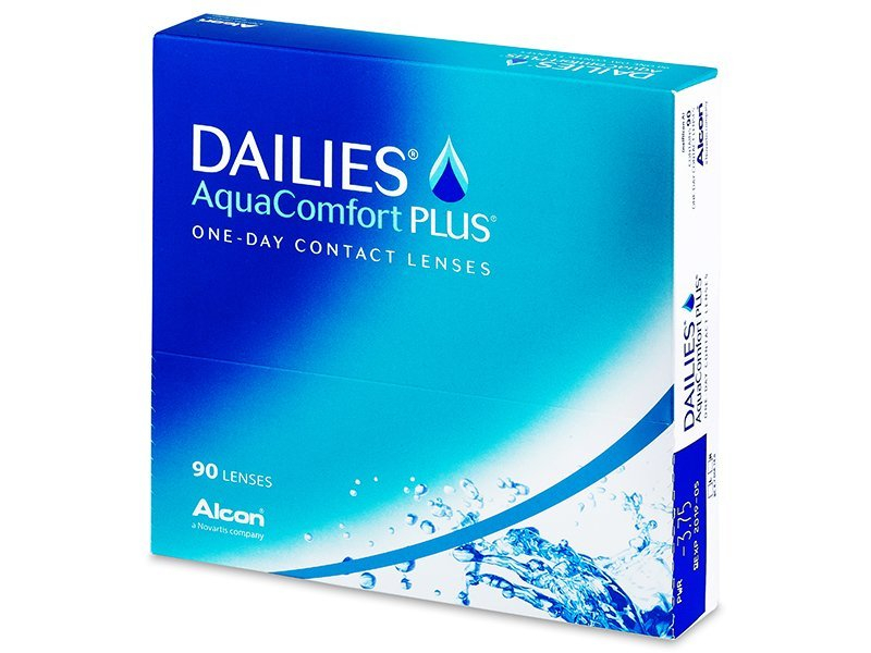 Dailies AquaComfort Plus (90 leč) - Dnevne kontaktne leče
