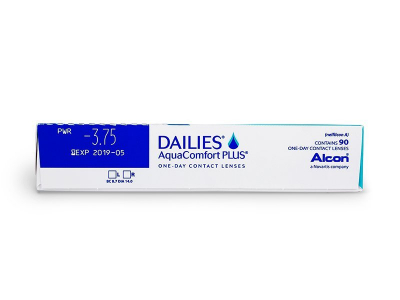 Dailies AquaComfort Plus (90 leč) - Predogled lastnosti