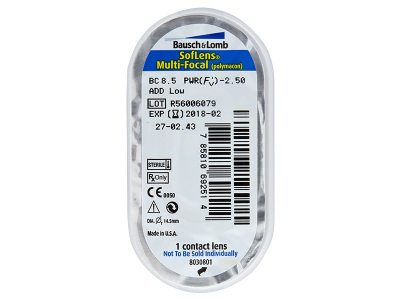 SofLens Multi-Focal (6 leč) - Predogled blister embalaže