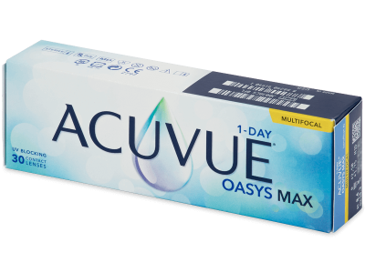 Acuvue Oasys Max 1-Day Multifocal (30 leč) - Multifokalne kontaktne leče