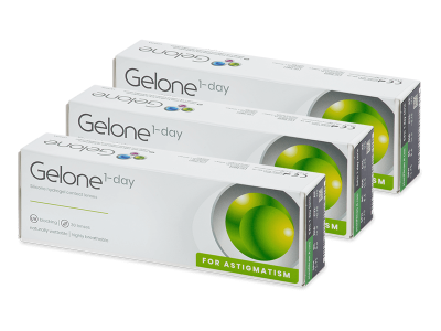 Gelone 1-day for Astigmatism (90 leč) - Torične kontaktne leče