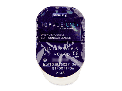TopVue One+ (5 leč) - Predogled blister embalaže