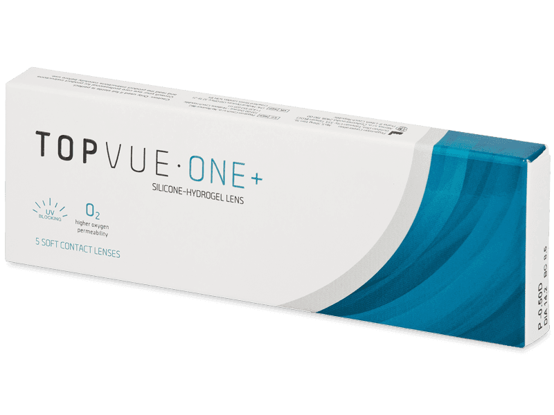 TopVue One+ (5 leč) - Dnevne kontaktne leče