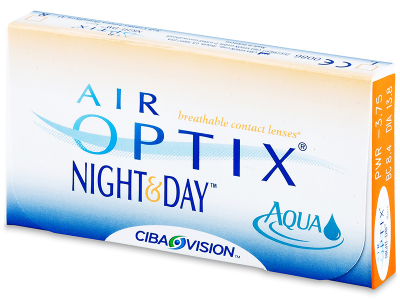 Air Optix Night and Day Aqua (3 leče) - Starejši dizajn