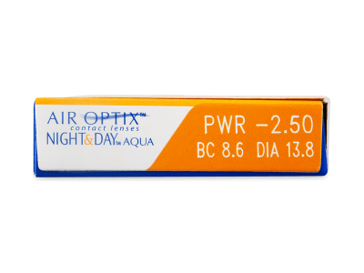 Air Optix Night and Day Aqua (6 leč) - Predogled lastnosti